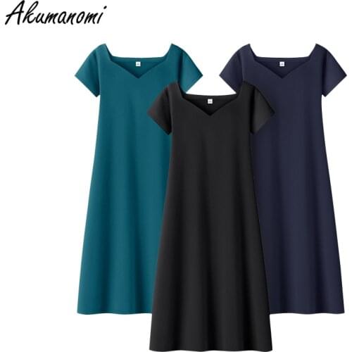 AKUMANOMI Fashionable Knitted Dresses