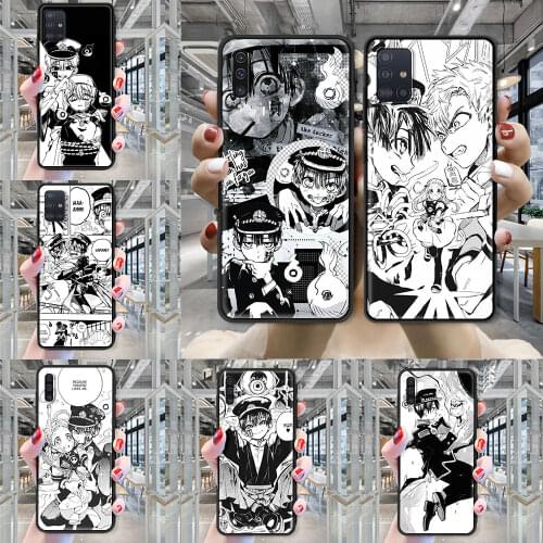 Case For Samsung Galaxy A72 A51 A71 A21 Manga Toilet Bound Hanako Kun Soft Funda for SAMSUNG GALAXY A Quantum A42 5G A12 A02s