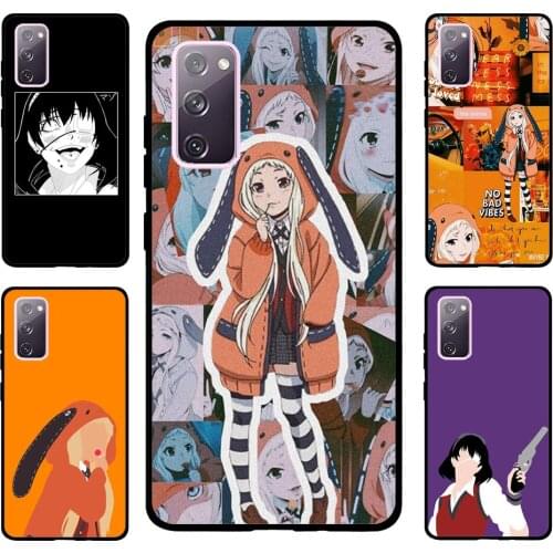 Runa Yomozuki Kakegurui For Samsung S20 FE S8 S9 S10 S10e S21 Case For Galaxy Note 20 Ultra Note 10 Plus Coque
