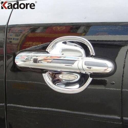 For Kia Sorento 2013 2014 ABS Chrome Door Handle Bowl Cover Trim Car Styling Auto Exterior Accessories Sticker