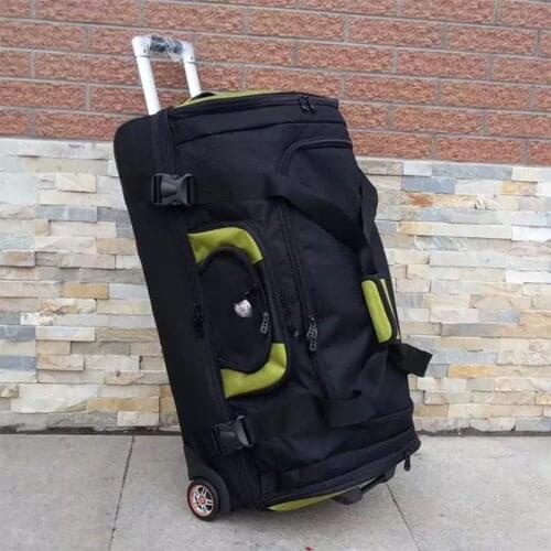 27"32" inch large capacity Rolling Luggage Travel Bag Suitcase Wheel Women Shoulder Bags Mens Football Backpack