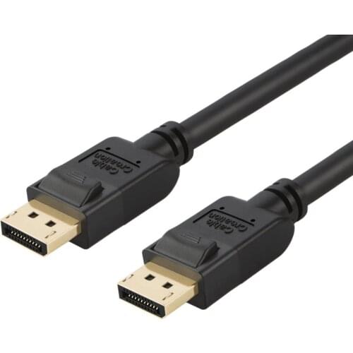 Displayport to Displayport Cable, Gold Plated DP to DP Cable with Latch, Support 4K@60Hz, 2K@144Hz