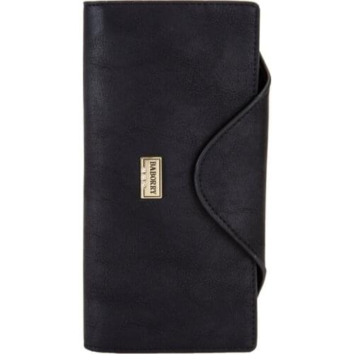 Womens High Quality PU Leather Envelope Wallet Female Fashion Long Wallets Vintage Color Casual Coin Purse Card Holder