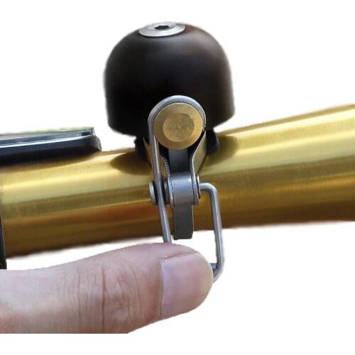 Hot 4 Color Ultralight Bicycle Copper Bell Compact Vintage Design Mini Cycling MTB Road Horn Easy Installation Bike Accessories