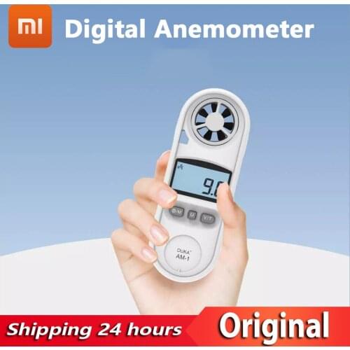 2021 New YOUPIN Duka Digital Anemometer Handheld Wind Speed Meter Switchable Unit with Backlight LCD Screen