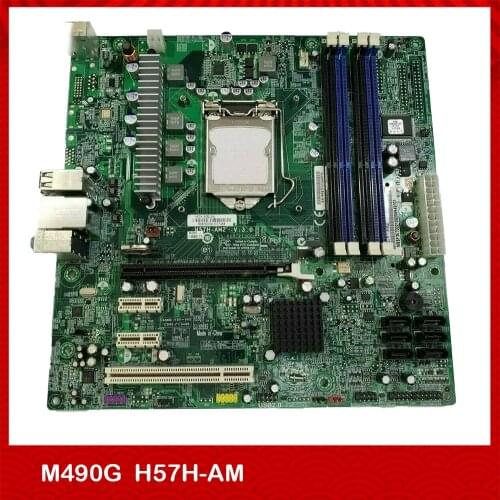 Original Desktop Motherboard for ACER M490G for H57H-AM V1.0 15-R28-011001 MB LGA1156 Fully Tested,High Quality
