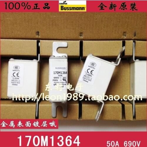 [SA]American - Bussmann Fuses 170M1364 170M1364D 50A 690V fuse--5PCS/LOT