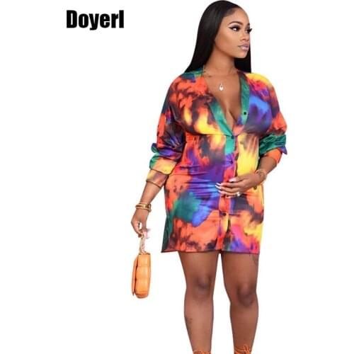 Women Dress Shirts Long Sleeve Shirt Party Club Loose Button Up Shirt Dress Korean Fashion Streetwear Mini Casual Shirt Dress