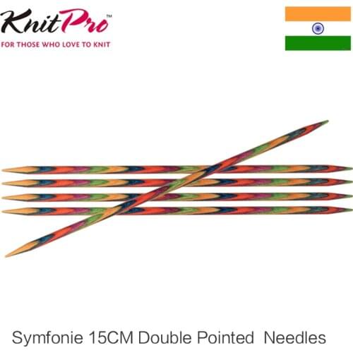 1 piece Knitpro Symfonie 15cm Double Pointed Knitting Needle