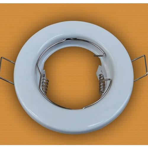 Iron ceiling lamp cover bracket lampshades COB ceiling lighting shell 80mm 10pcs