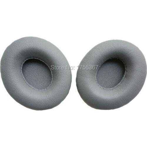 Ear pads replacement for Beats SOLO HD and Beats SOLO headphones Custom-made earmuffs (earcaps/Cushion)Gray