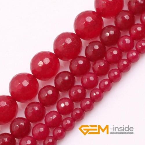 Round Faceted plum jades Beads Fashion Jewelry Bead DIY Loose Beads For Women Jewelry Making Strand 15" Wholesale 6mm 8mm 10mm