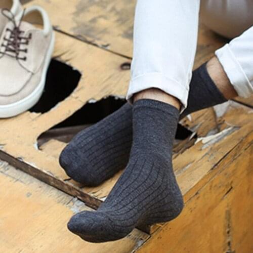 Covrlge Men's Short Socks