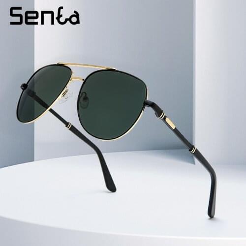 Designer retro decorative driving glasses Polarized UV400 pilot shades man sunglasses women 2021 trend fashion American style 90