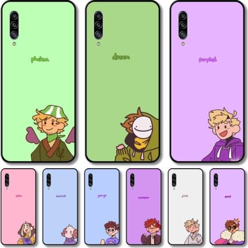 Dream philza Phone Case Hull For Samsung Galaxy M 10 20 21 31 30 60S 31S Black Shell Art Cell Cover TPU