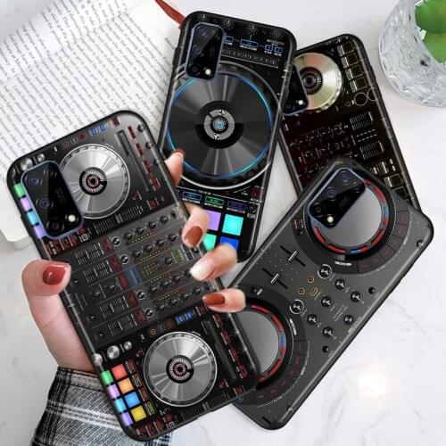 Guitar dj music For Realme V15 X50 X7 X3 superzoom X2 C17 C11 C3 7i 7 6i 6S 6 5 Narzo 20 5G Pro Soft Phone Case
