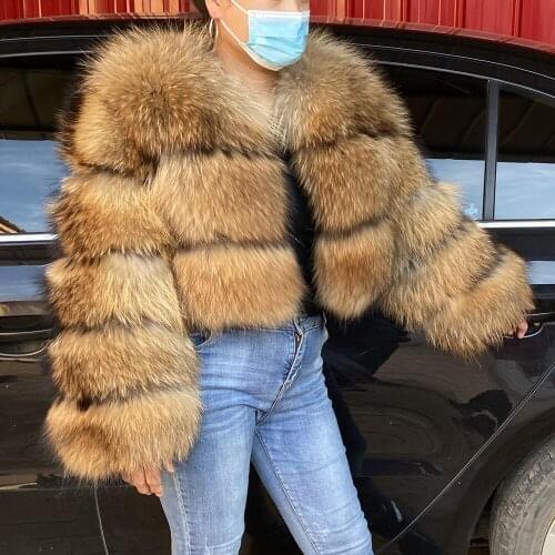 KEJINYUAN Fox Fur Coats