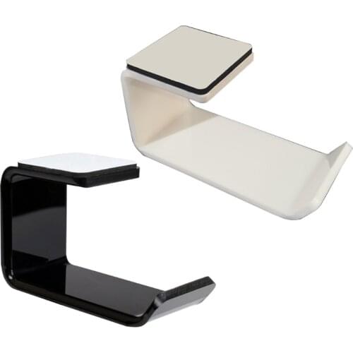 Earphone Sticky Display Hook Acrylic Sticker Headphone Bracket Hanger Under Desk Wall Mounted Headset Holder
