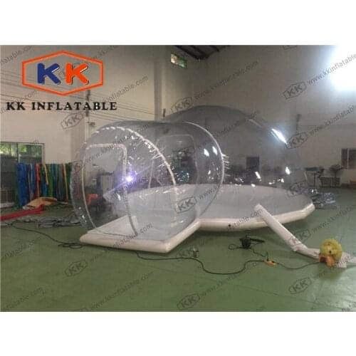 Dome camping commercial grade air-sealed bubble inflatable bubble tent