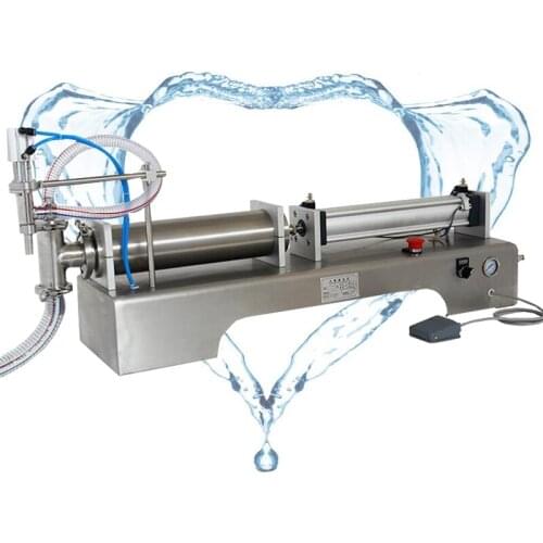 Quantitative liquid filling machine for olive oil perfume pneumatic single head filling machine