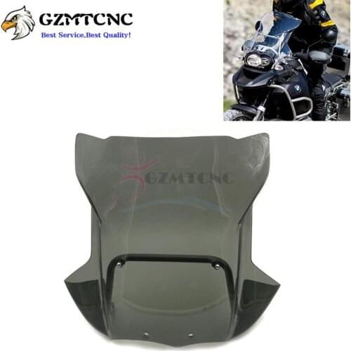 R1200GS ADV 05 - 12 Windshield WindScreen Odometer Clock Visor w/ Mounting Support Bracket for BMW GS1200 Adventure 2005 - 2012