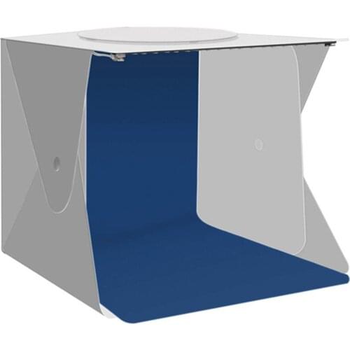 Foldable Photo Photography Studio LED Light Box Portable Shooting Tent Kit Adjustable Brightness for Product Display