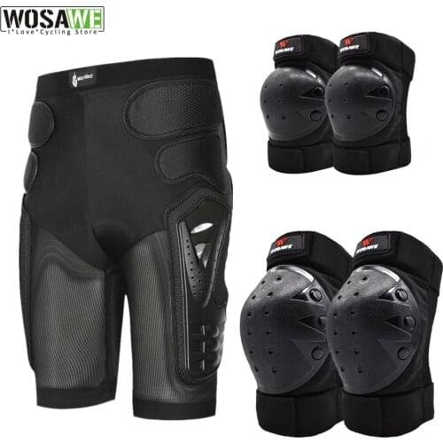 Outdoor Sport EVA Protective Hip Butt Pad Ski Skate Snowboard Armor Shorts Anti Slip Knee Pad Motorcycle Knee Protector