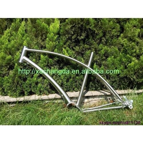 Titanium MTB Bicycle Frame with Gear box Ti Mountain bike frame with inner cable with sliding dropouts XACD bike frames