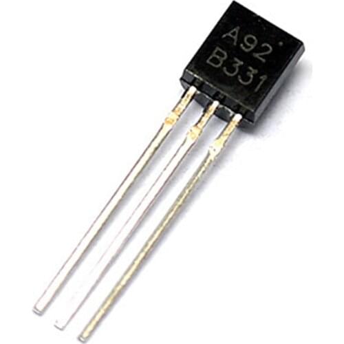 100pcs A92 KSP92 MMBTA92 PNP TO-92 Triode new and original For more specifications, please contact customer service