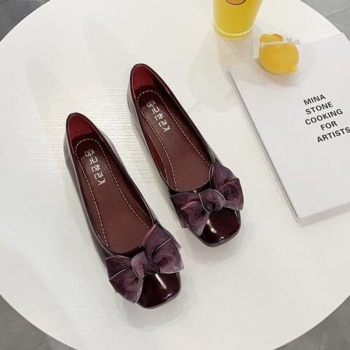 YJDAMEILI Women's Ballet Flats With Heels