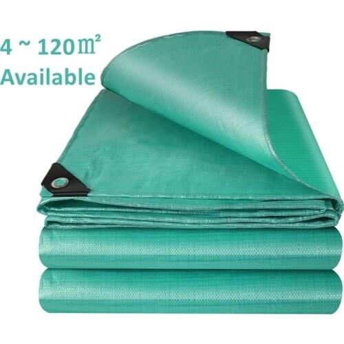 Green Rainproof Tarpaulin Garden Yard Outdoor Awning Shading Sail Truck Pet House Cover Waterproof Canvas