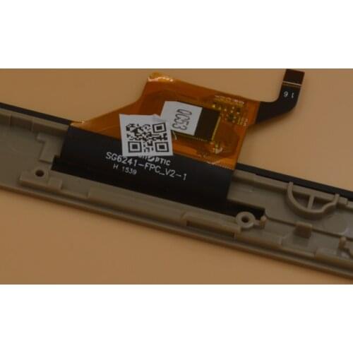 10.1 Inch touch screen with frame P/N SG6241-FPC_V2-1 SG6241 Capacitive touch screen panel repair replacement parts