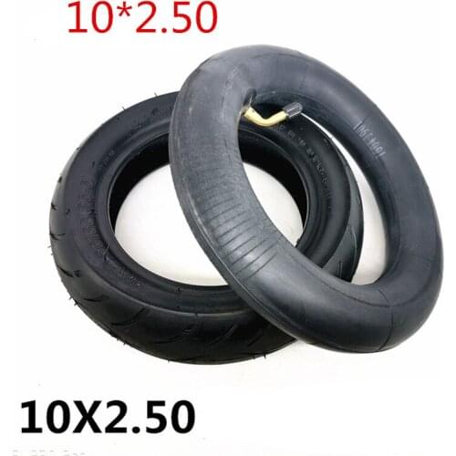10 inch Pneumatic 10x2.50 Tire fits Electric Scooter Balance Drive Bicycle Tyre 10x2.5solid tire inflatable Tyre and inner tube