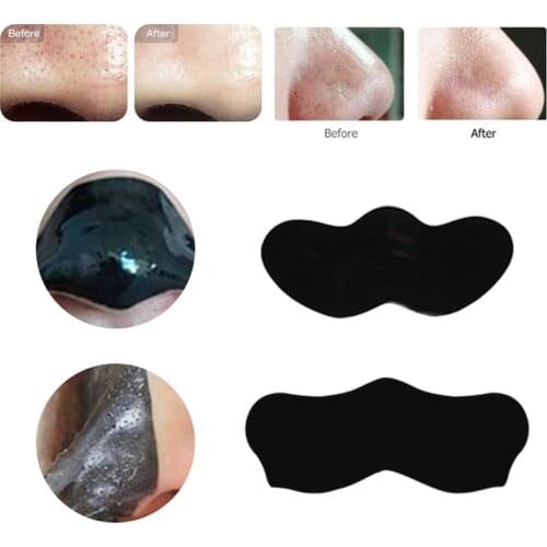10Pcs/set Nose Blackhead Remover Mask Bamboo Charcoal Nose Cleansing Pore Deep Clean Treatment Cleansing Strips Peel Off Mask
