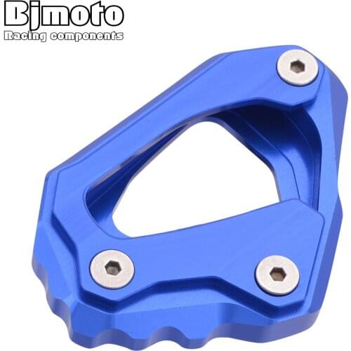 BJMOTO For Yamaha MT-10 MT10 MT 10 2016-2017 Motorcycle CNC Parking Kickstand Plate Extension Side Stand Enlarger foot Pad