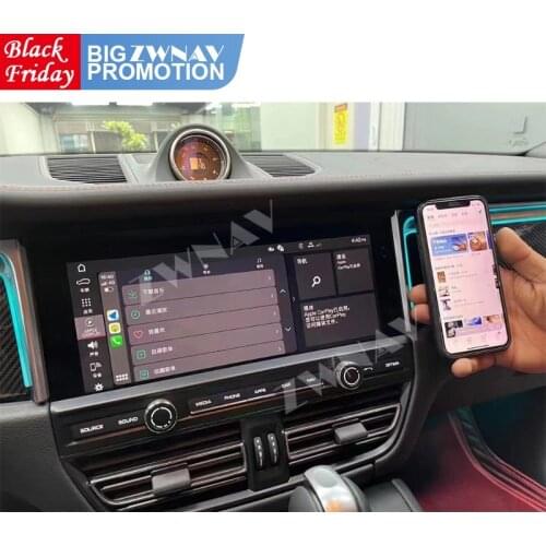 Carplay Android Radio Receiver For Porsche Cayenne 2011 2012 2013 2014 2015 2016 2017 2018 Audio Stereo Video Player Head Unit