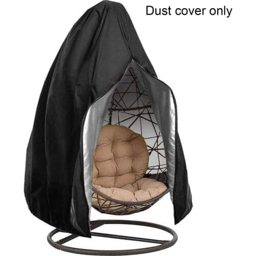 Hanging Chair Cover Outdoor Swing Hanging Chair Egg Shell Dust Cover Garden Hanging Basket Waterproof Sun Protection Cover