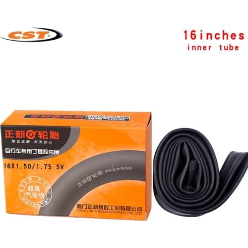 CST Bicycle Inner Tube 16 18inches 1.50 75 1.9 1.95 2.125 16*1 3/8Cycling Mountain Bike Tube Tires Butyl Rubber