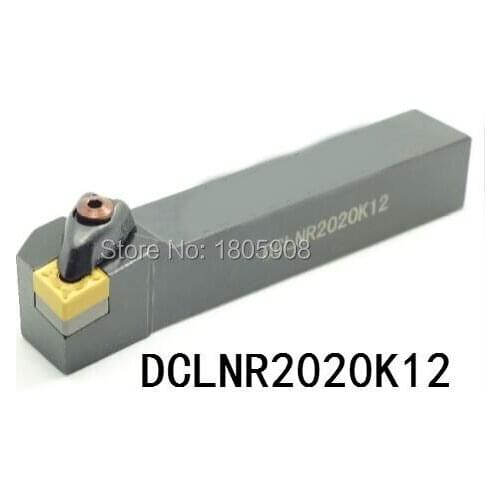 DCLNR2020K12 CNC Turning Lathe Machine Tools Lathe Cutting Tools 95 degrees External Turning Tool Holder 20*20*125mm