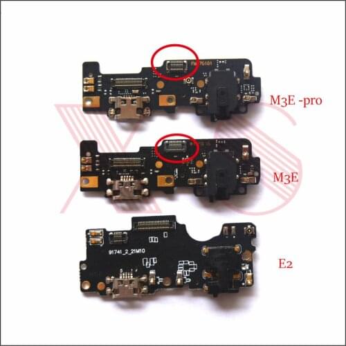 For Meizu M3E E2 USB charging charger board connector flex cable For MEIZU meilan M3 E E2