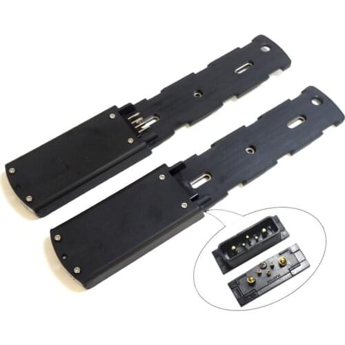 Lithium battery box part 4pins plug or 5pins plug Hailong carrier for E-bike battery case Bottom bracket