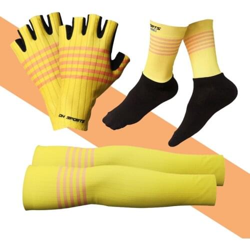 Summer Cycling Socks Gloves Arm Sleeves Breathable Running Arm Sun Mtb Bike Bicycle Equipments