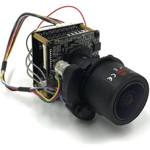 2.8-12mm Motorized Zoom Lens Starlight 2MP 1080P IP Board Camera Module Sony Starvis IMX291 Hi3516D P2P Network (SIP-E291DMLC)