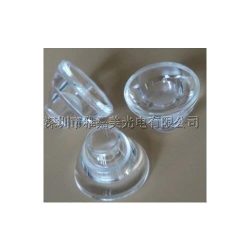 Power led lens 15mm 25 degrees concave lenses , 1W 3W lens Reflector,LED Optical lens