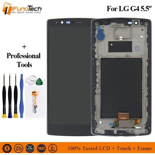 New LCD For LG G4 H815 H815TR H815T H815P H812 Display Touch Screen With Frame For LG H810 H811 LS991 VS986 Digitizer Assembly