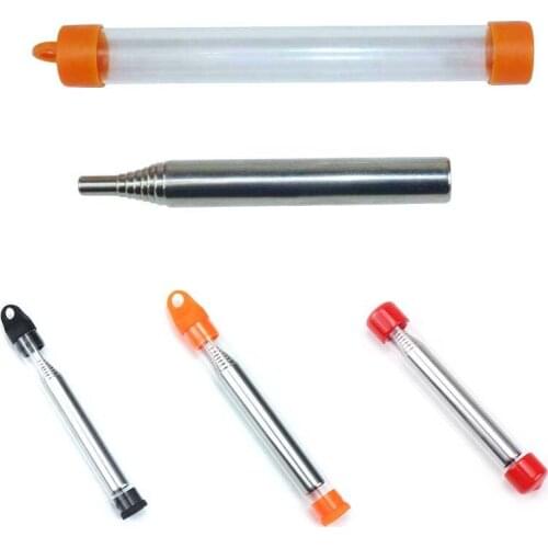 New stainless steel fire tube fire barrel camping fire tools retractable fire rod