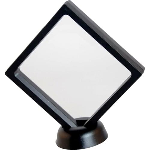 Transparent Suspended Floating Display Case Stand Holder Box for Jewelry Bracelet Earrings