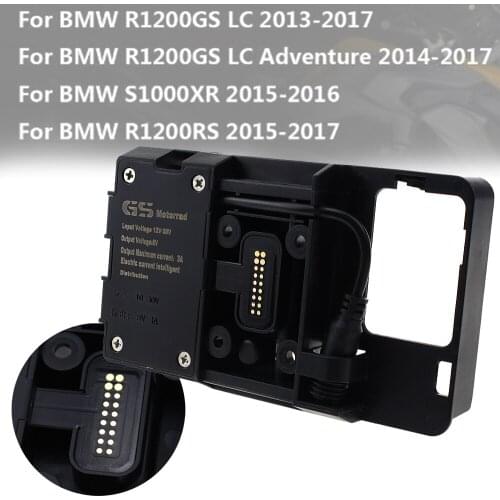 For BMW R1200GS R1200 GS Handheld Gps Navigator Usb Charger Motorcycle Phone Navigation Holder Africa Twin CRF1000L ADV 800GS