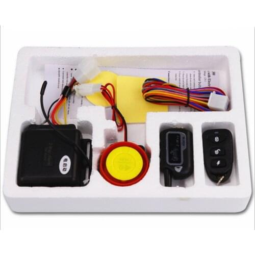 Universal Two-way Motorcycle Scooter Anti-theft Security Alarm System Moto Remote Control Engine Start Alarme Moto Speaker Key