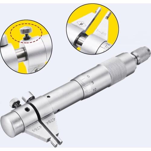 JIGUOOR 5-30mm 0.01mm Stainless Steel Inside Micrometer Screw Internal Diameter measure caliper gauge Measuring Tool